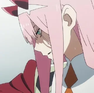 🌟 emoji Zero Two • @Earth928B Telegram sticker 12 of 50