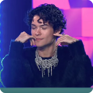 🫶 emoji omar rudberg<3 Telegram sticker 16 of 20