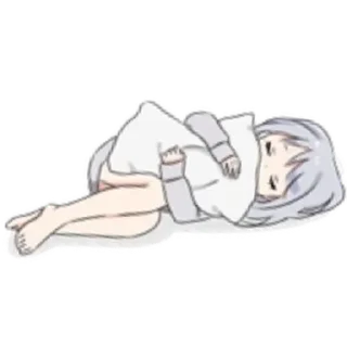 🥱 emoji Мяфка Тян Telegram sticker 4 of 38