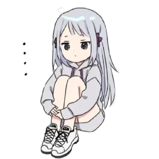 😓 emoji Мяфка Тян Telegram sticker 22 of 38