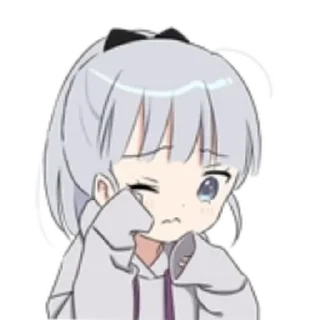 😔 emoji Мяфка Тян Telegram sticker 8 of 38