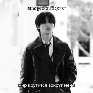 🌟 emoji B&W Jeongin @TuETiKs Telegram sticker 15 of 18