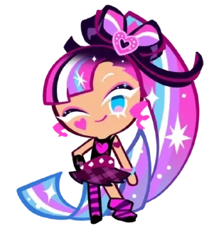 🎤 emoji shining glitter cookie @misaniao Telegram sticker 24 of 67