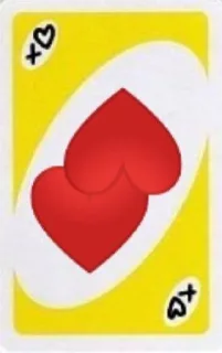 🟨 emoji Уно-карты для общения Telegram sticker 10 of 16