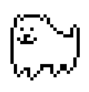 🙂 emoji Undertale | Toby Fox Telegram sticker 1 of 10