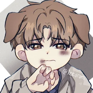 💋 emoji Ким Дан Telegram sticker 13 of 17