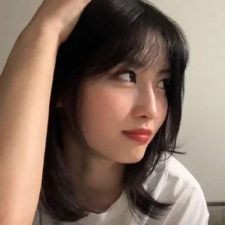 😒 emoji momo-twice Telegram sticker 12 of 20