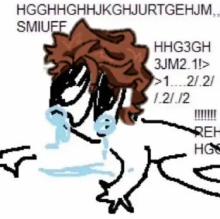 😭 emoji Cursed Plate: @ketsurou Telegram sticker 15 of 120