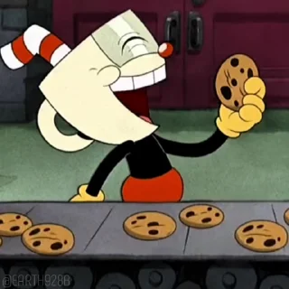 🍴 emoji Cuphead Show! ➩ @Earth928B Telegram sticker 23 of 75