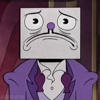 😢 emoji Cuphead Show! ➩ @Earth928B Telegram sticker 11 of 75