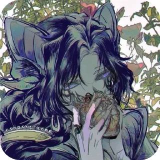 Sticker from Fallen from Heaven ~ Azrael