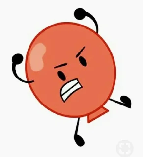 😡 emoji Обджект шоу фандом. Telegram sticker 14 of 120
