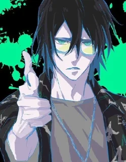 🦇 emoji Ulquiorra Telegram sticker 19 of 102