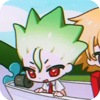 🌟 emoji 𝙎𝙚𝙣𝙠𝙪 :: by Ari Telegram sticker 20 of 50