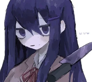 🔪 emoji Just Yuri📕💌 Telegram sticker 6 of 16