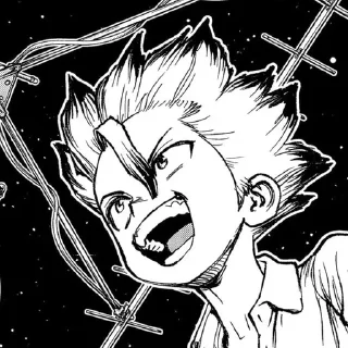 😃 emoji Senku @Seledmen Telegram sticker 5 of 51