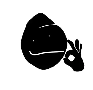 👌 emoji Чел какойто Telegram sticker 20 of 58