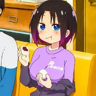 💜 emoji Elma Telegram sticker 6 of 35