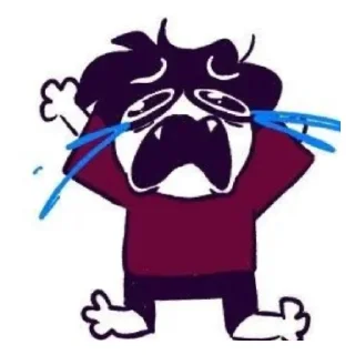 😭 emoji Абоба Telegram sticker 10 of 16