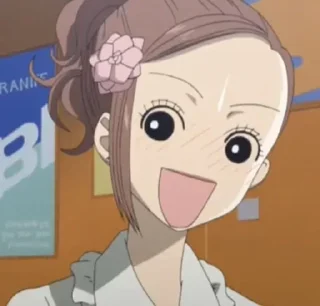 😄 emoji 𝙉𝙖𝙣𝙖 𝙆𝙤𝙢𝙖𝙩𝙨𝙪 (anime) Telegram sticker 19 of 64