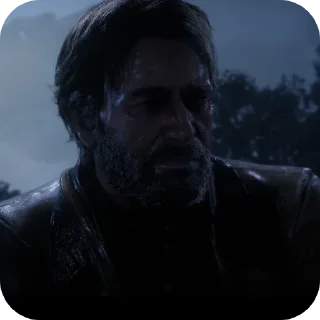 👍 emoji Arthur Morgan (Артур Морган) Telegram sticker 7 of 120