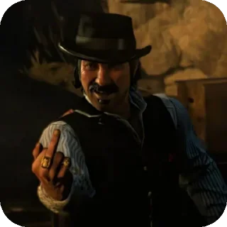 🖕 emoji rdr2 Telegram sticker 2 of 27