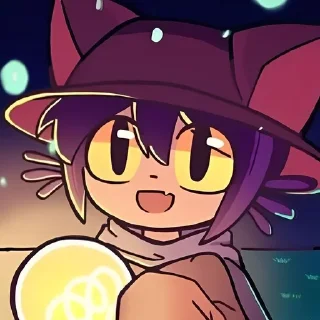 🌟 emoji Oneshot Niko by @Kirill_Hacker Telegram sticker 20 of 50