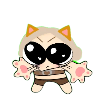 🐱 emoji ✨ Ангелёнчик Беби ✨ Telegram sticker 6 of 14