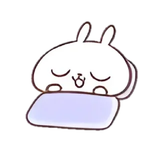 🤍 emoji ⌁ ꒰ ິ◞ ◟꒱ິ 1 маршмэллоу ෆ @hugswcots Telegram sticker 21 of 40