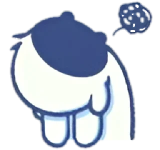 ☁️ emoji ꒰ ິ◞ ◟꒱ິ мафин ! @hugswcots Telegram sticker 10 of 24