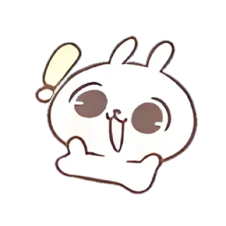🤍 emoji ⌁ ꒰ ິ◞ ◟꒱ິ 1 маршмэллоу ෆ @hugswcots Telegram sticker 14 of 40