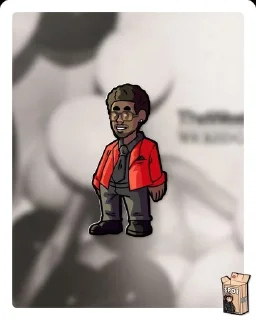 🌟 emoji The Weeknd Telegram sticker 22 of 55