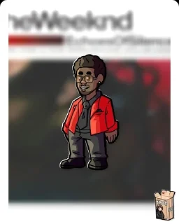 🌟 emoji The Weeknd Telegram sticker 8 of 55
