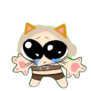 🐱 emoji ✨ Ангелёнчик Беби ✨ Telegram sticker 5 of 14
