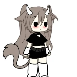 ❤ emoji Гача лайф Telegram sticker 18 of 36