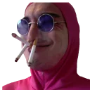 🚬 emoji Pink Guy Telegram sticker 7 of 12