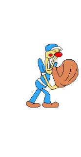 😎 emoji 🍕Pizza head by @Pizzza_tower Telegram sticker 7 of 25