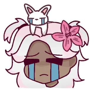😭 emoji 💋whitee💋 Telegram sticker 1 of 33