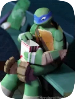 🍿 emoji Teenage Mutant Ninja Turtles 2012 Telegram sticker 9 of 20