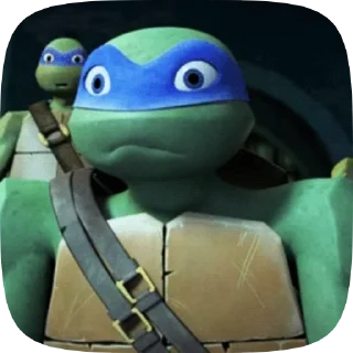 🤨 emoji Teenage Mutant Ninja Turtles 2012 Telegram sticker 10 of 20