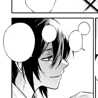 😏 emoji fyodor D. by @fyodorluvin Telegram sticker 19 of 59