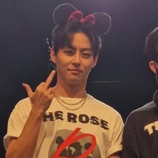 🖕 emoji the rose ver . ２！@theroseblos Telegram sticker 12 of 72