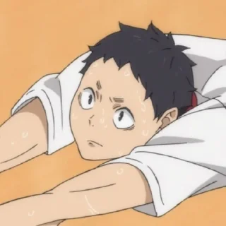🌟 emoji Fukunaga. – @haikyuuemoji Telegram sticker 19 of 38