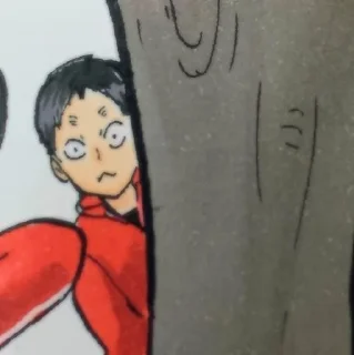 🌟 emoji Fukunaga. – @haikyuuemoji Telegram sticker 17 of 38