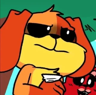 💢 emoji dog day || @Mistvaii_3am Telegram sticker 21 of 98