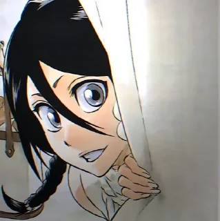 🌟 emoji Рукия Кучики Telegram sticker 7 of 30