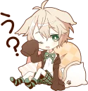 😪 emoji NEKOMIMI boy sticker :: @line_stickers Telegram sticker 24 of 40