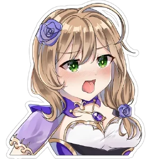 🤮 emoji Genshin Impact Telegram sticker 14 of 40