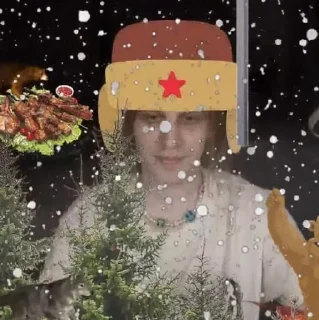 🎅 emoji кастямба Telegram sticker 5 of 46