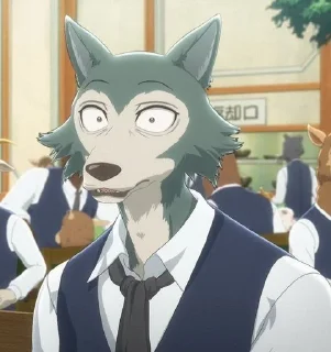 🐺 emoji Legosi BEASTARSMYLOVE Telegram sticker 13 of 120